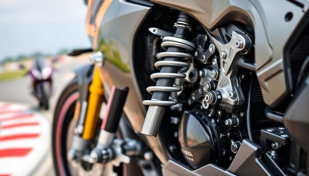 Les technologies embarquées dans les motos de course modernes 3 Suspensions ajustables pour compétition moto